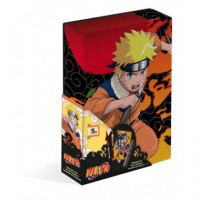 Caja con papelería 5 piezas Naruto