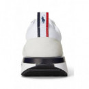 TRAIN 89 RIB-SNEAKERS-LOW TOP LACE WHITE