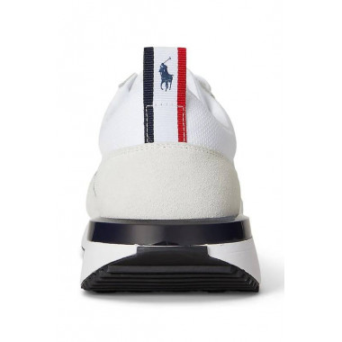 TRAIN 89 RIB-SNEAKERS-LOW TOP LACE WHITE