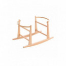 Soporte Capazo Balancin Madera Natural