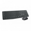 Teclado + Raton LOGITECH MK235 Wireless Negro