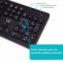 Teclado + Raton EWENT Wireless 2.4 Ghz EW3256