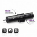 Cargador Escritorio EWENT Negro