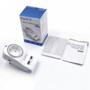 Cargador Casa Red EWENT Blanco con Schuco y 2 USB 2.4 Amp