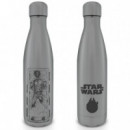 Botella Metalica Star Wars Han Solo Carbonita