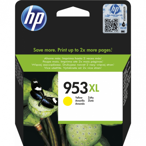 Tinta HP Nº 953XL Amarillo Officejet Pro 8725