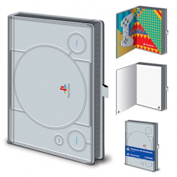 Cuaderno A5 Premium Playstation PS1