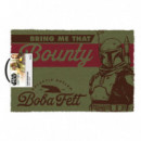 Felpudo Star Wars Mandalorian Bring Me That Bounty Boba Fett