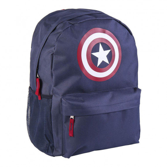 Mochila Logo Capitan America 41X30X14 Cm.