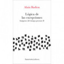 LOGICA DE LAS EXCEPCIONES