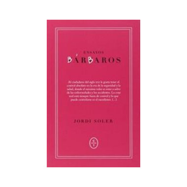 Ensayos b�rbaros