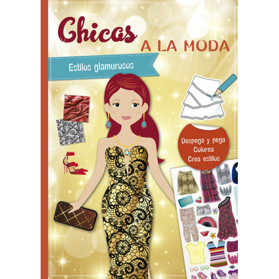 Pegatinas - Chicas a la moda. Estilos gamurosos