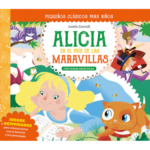 PEQUE�OS CLASICOS PARA NI�OS ALICIA EN EL PAIS DE LAS MARAV