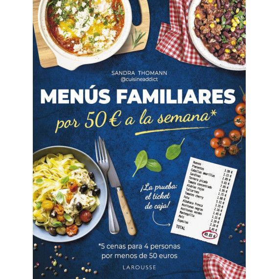MENUS FAMILIARES POR 50 EUROS A LA SEMANA