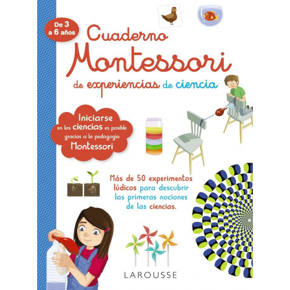 Cuaderno Montessori de experiencias de ciencia