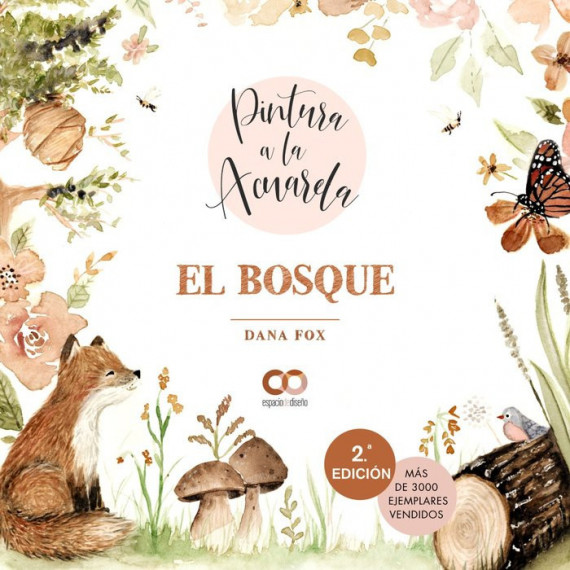 Pintura a la acuarela. El bosque