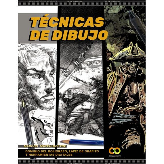 T�cnicas de dibujo. Dominio del bol�grafo, l�piz de grafito y herramientas digitales