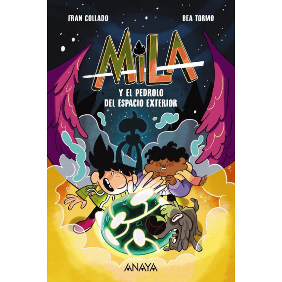 Mila y el pedrolo del espacio exterior