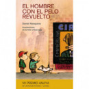 El hombre con el pelo revuelto