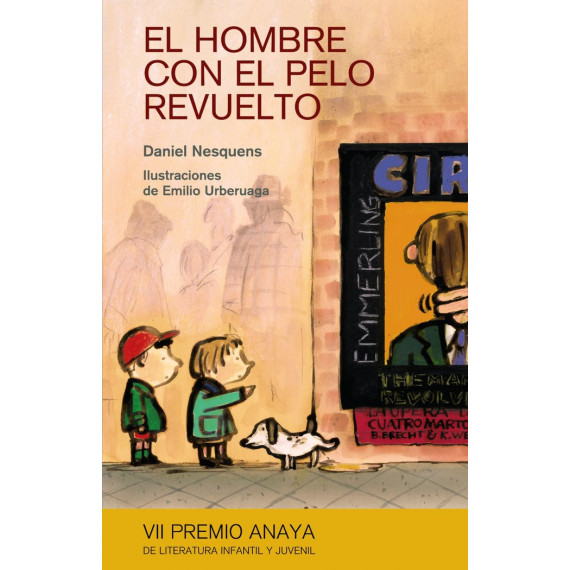 El hombre con el pelo revuelto