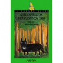 Siete caperucitas y un cuento con lobo