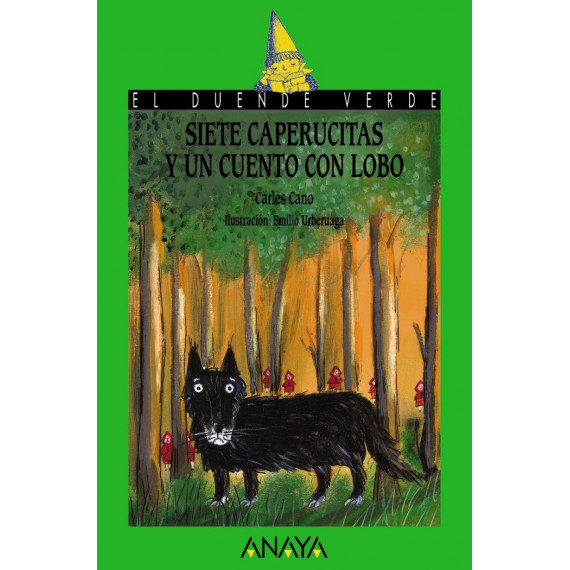 Siete caperucitas y un cuento con lobo