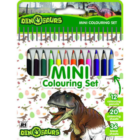 DINOSAURIOS MINI LIBRO CON LAPICES