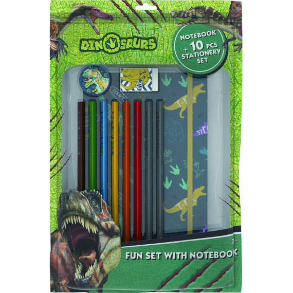 DINOSAURIOS DIVERTIDOS PACK PARA DIBUJAR