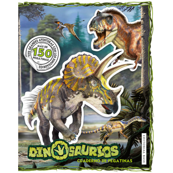 Dinosaurios. Cuaderno de pegatinas