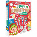 I LOVE CHRISTMAS COLOURING