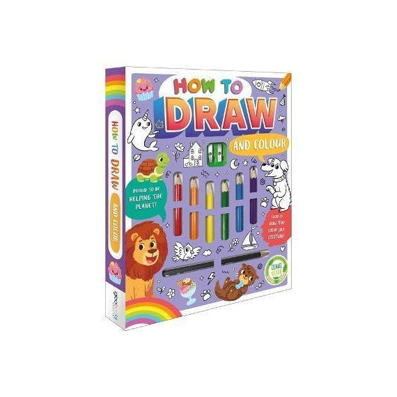 HOW TO DRAW AND COLOUR