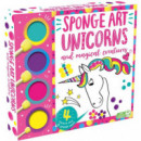 Sponge Art Unicorns and Magical Creatures