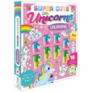 Super Cute Unicorns Colouring