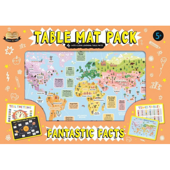 TABLE MAT PACK: FANTASTIC FACTS