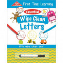 FIRST TIME LEARNING: WIPE CLEAN LETTER