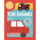 FIRE ENGINE WOODEN VEHICLE SET