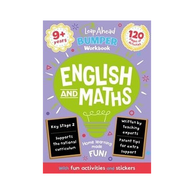 LEAP AHEAD BUMPER WORKBOOK: 9 YEARS ENGLISH AND MATHS