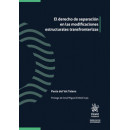 EL DERECHO DE SEPARACION EN LAS MODIFICACIONES ESTRUCTURALE