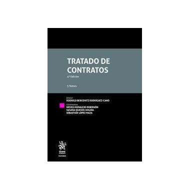 TRATADO DE CONTRATOS 5 TOMOS 4� EDICION