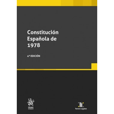 CONSTITUCION ESPA�OLA DE 1978 4� EDICION