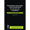 FORMULARIOS CONCURSALES Y DE LA INSOLVENCIA. DERECHO PRECONC