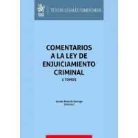 COMENTARIOS A LA LEY DE ENJUICIAMIENTO CRIMINAL 2 TOMOS 2023