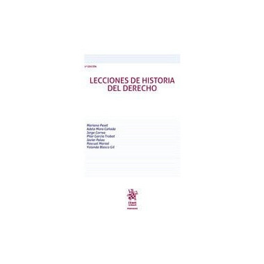 LECCIONES DE HISTORIA DEL DERECHO 2� EDICION