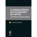 LA DISOLUCION DE LAS SOCIEDADES DE CAPITAL