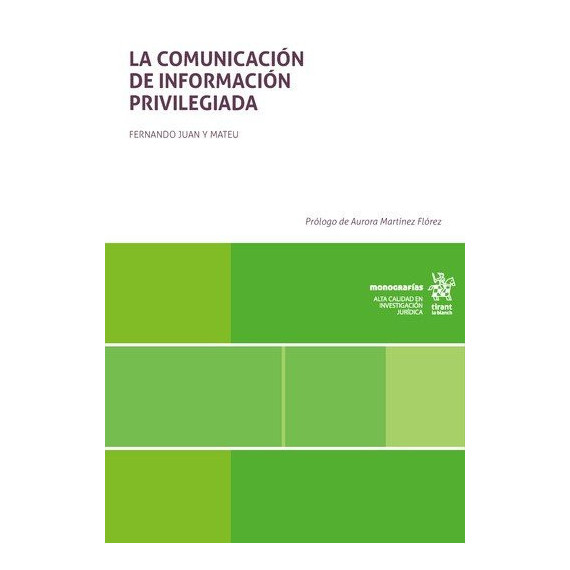 LA COMUNICACION DE INFORMACION PRIVILEGIADA