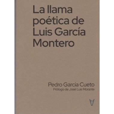 LA LLAMA POETICA DE LUIS GARCIA MONTERO