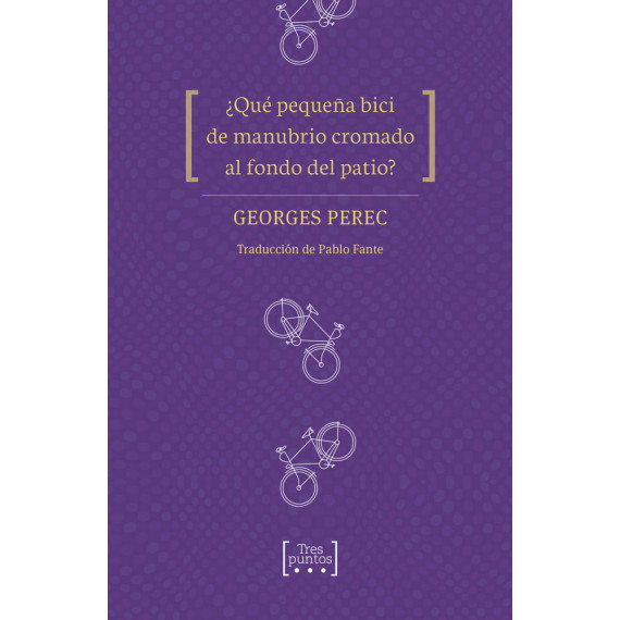 �Qu� peque�a bici de manubrio cromado al fondo del patio?