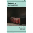 La ausencia que me dejaste