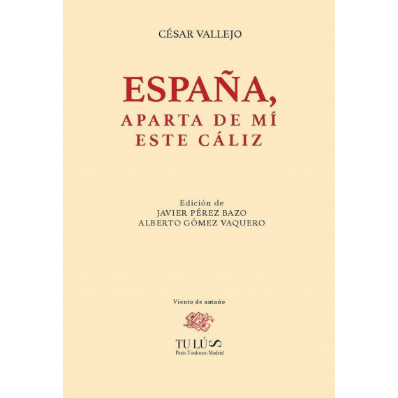 ESPA�A, APARTA DE MI ESE CALIZ