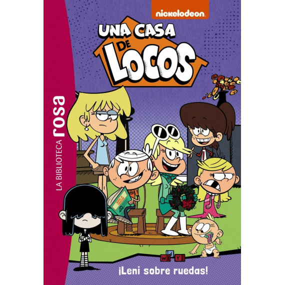 LA BIBLIOTECA ROSA UNA CASA DE LOCOS 5 LENI SOBRE RUEDAS